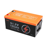 VEVOR 48V 105Ah Golf Cart Lithium Battery 20A Charger LCD Monitor & 4000+ Cycle.