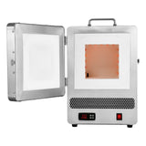 Tabletop Kiln Melter 1500W Electric Melting Furnace for Wax Casting Metal