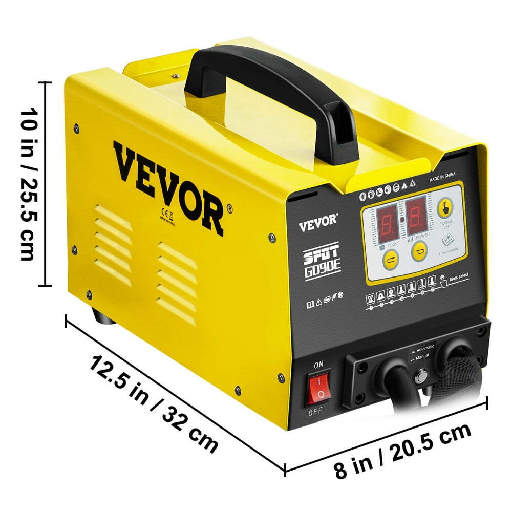 VEVOR G90E Vehicle Panel Spot Puller Dent Spotter 3500S Spot Dent Puller 3Kw Spo