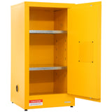 VEVOR Flammable Safety Cabinet Liquid Storage 16 Gal 18.1x18.1x35.4 in Cabinet
