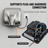 Uimoso 1300W Hand Dryer Commercial Automatic High Speed Stainless Steel