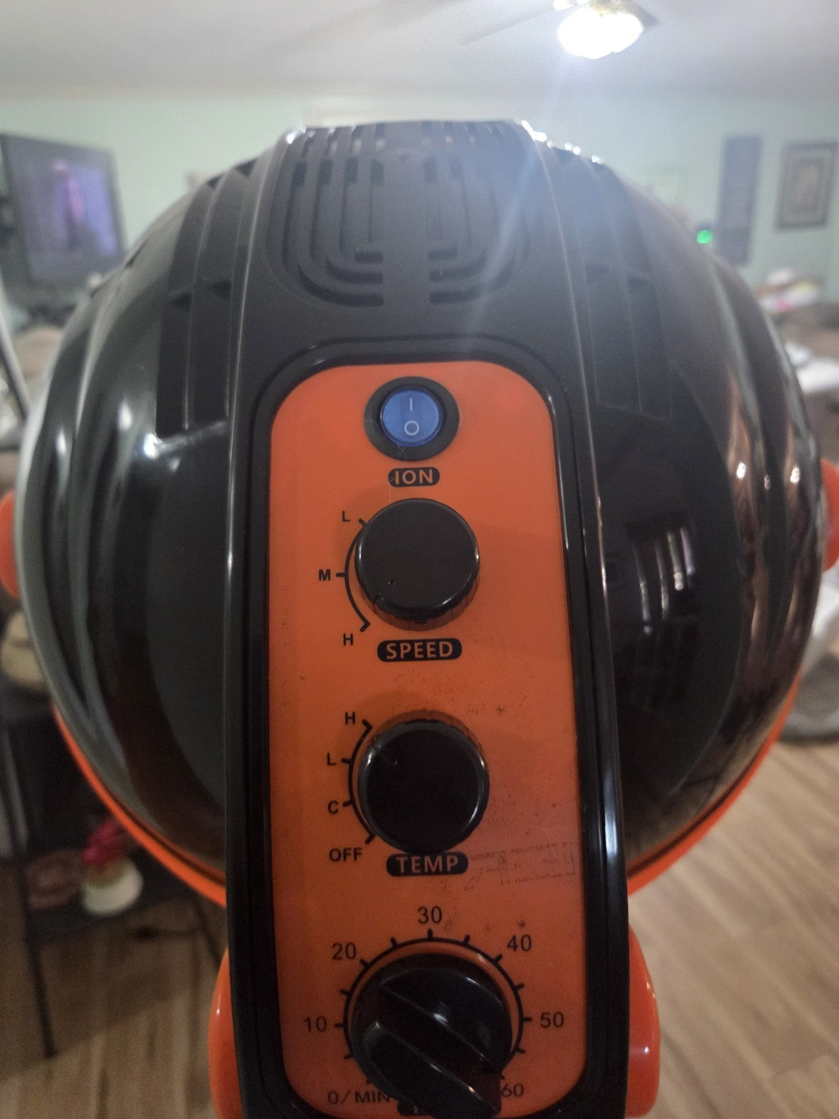 VEVOR Ionic Hooded Dryer 1875W Bonnet Hair Dryer 3 Temp Settings & Wind Speed