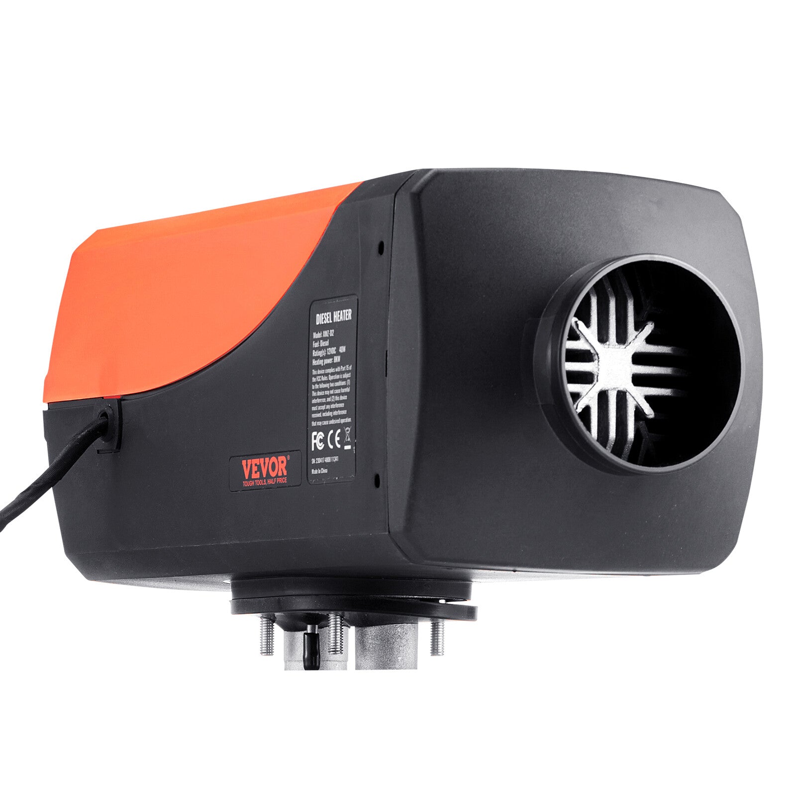 VEVOR Diesel Air Heater 12V 8KW Bluetooth App LCD Display for Car Bus RV Indoors