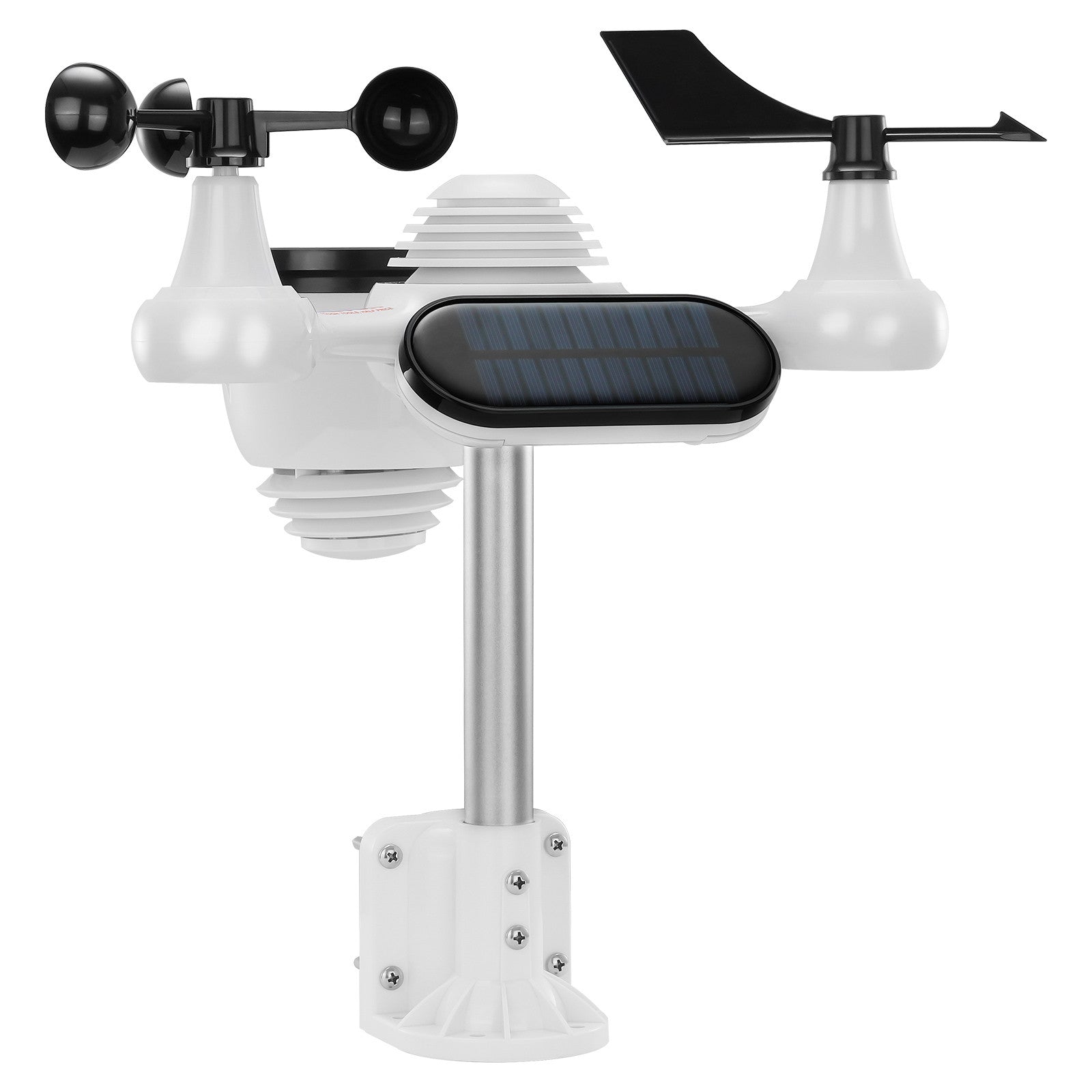 7-in-1 Wireless Weather Station 7.5 in Display for Indoor Outdoor-NO WIFI