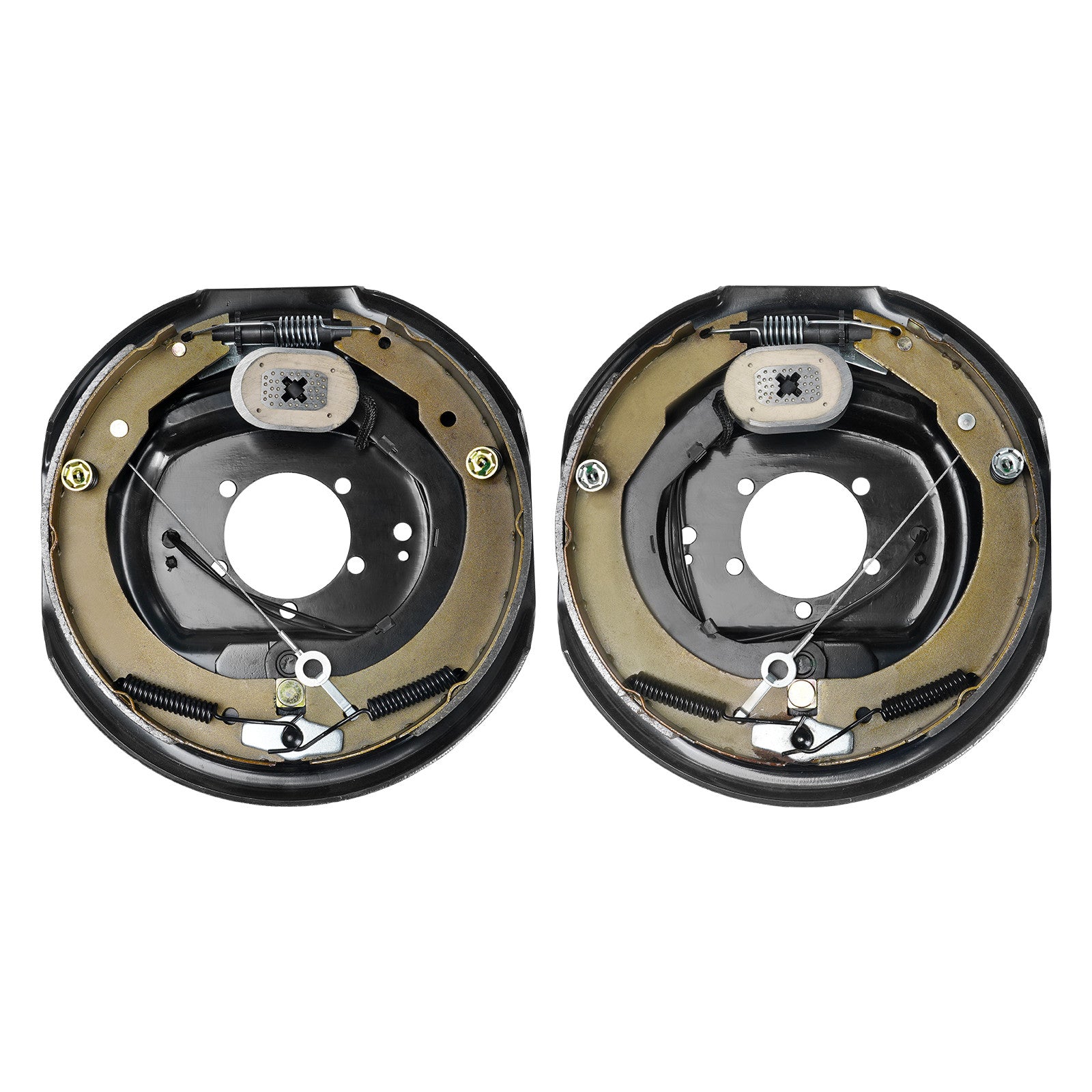 Electric Trailer Brake 12" x 2" Self-Adjusting Assembly 1 Pair 7000 lbs