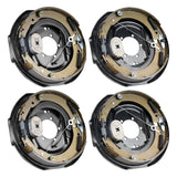 Uimoso Electric Trailer Brake 12" x 2" Self-Adjusting Assembly 2 Pairs 7000 lbs