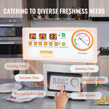 VEVOR Chamber Vacuum Sealer DZ-260C Commercial Sealing Packing Machine 320W