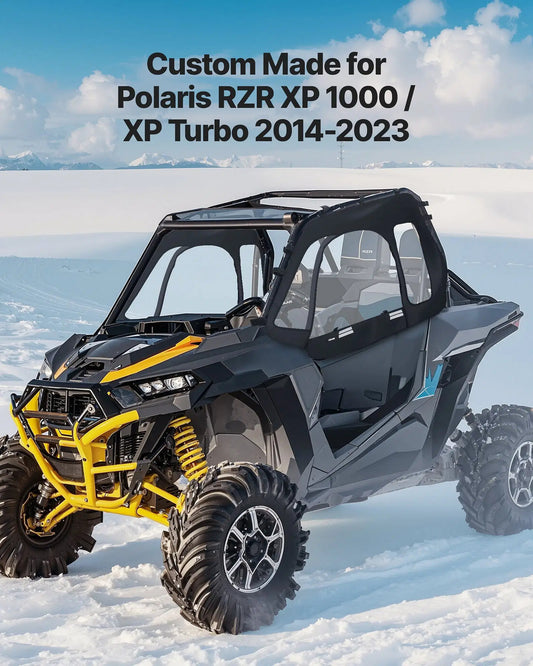 VEVOR Cab Enclosure Upper Doors, Compatible with Polaris RZR XP 1000/XP Turbo 20