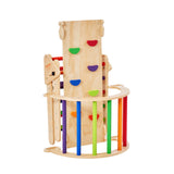 Pikler Triangle Set 5in1 Montessori Climbing Toys for Toddlers M Colorful