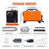 VEVOR Diesel Air Heater All-in-one 27,296 BTU 12V Diesel Heater 8KW w/Bluetooth