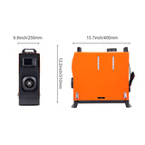 VEVOR Diesel Air Heater All-in-one 12V 8KW Bluetooth App LCD for Car RV Indoors