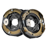 Electric Trailer Brake 12" x 2" Self-Adjusting Assembly 1 Pair 7000 lbs