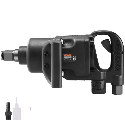 VEVOR 1 Inch Air Impact Wrench, Up to 2730 ft-lbs Reverse Torque Output 1" Pneum