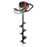 VEVOR Post Hole Digger 43cc Gas Powered Earth Digger with 8" Auger Drill Bit