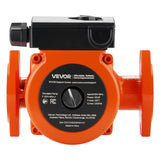 VEVOR F-0011-BF4-J Cast Iron Circulator Pump Hot Water Circulation 1/3 HP 33 GPM