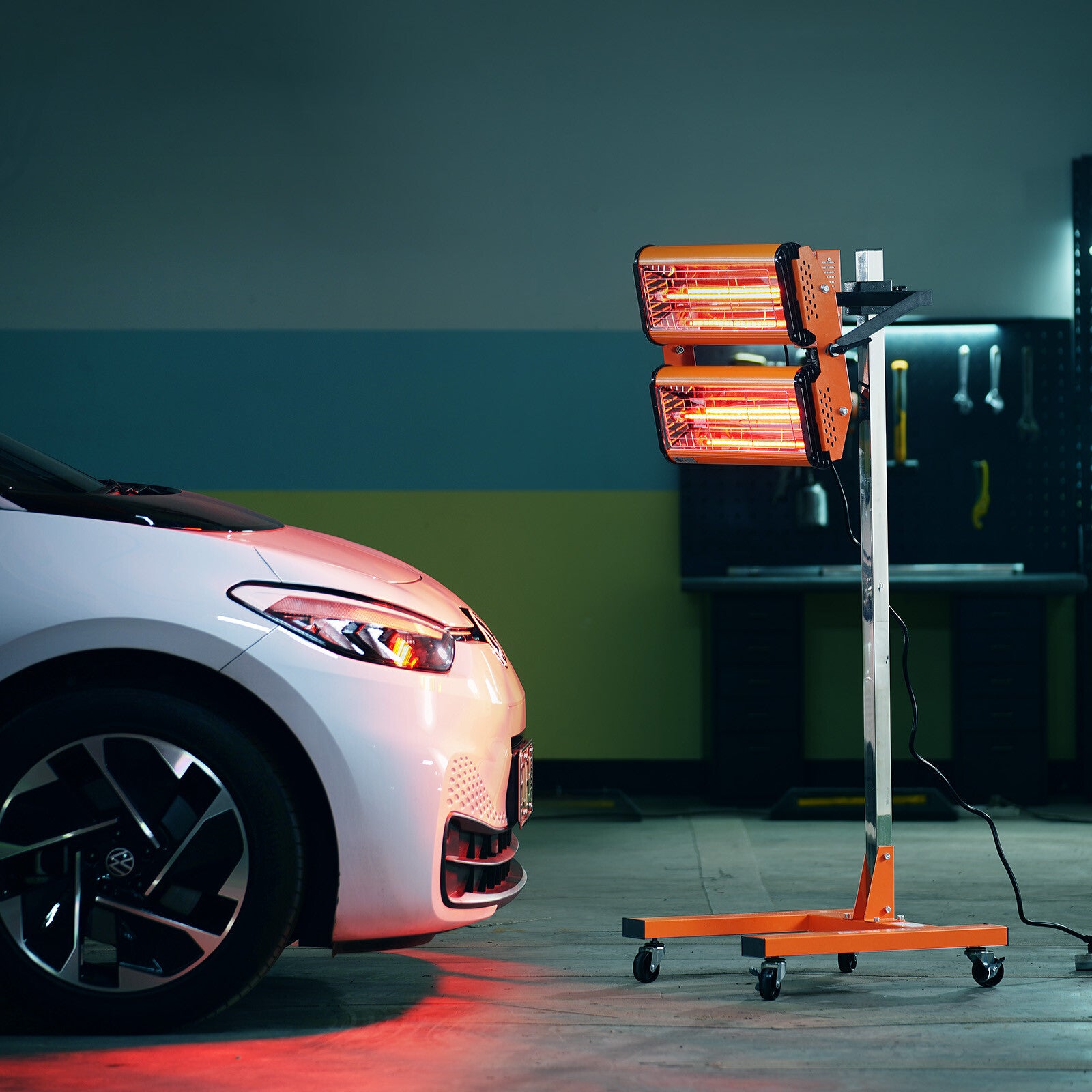 VEVOR 2200W High Power Infrared Paint Curing Lamp for Auto Drying Body Heating