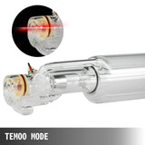 VEVOR CO2 laser tube 40W/50W/60W/80W/100W/130W suitable for CO2 laser engraving
