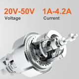 VEVOR Rotary Axis Tool 80mm 3 Jaw Rotary Attachment for Fiber Laser Engraver New