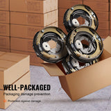 Uimoso Electric Trailer Brake 12" x 2" Self-Adjusting Assembly 2 Pairs 7000 lbs