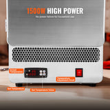 Tabletop Kiln Melter 1500W Electric Melting Furnace for Wax Casting Metal