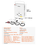 VEVOR Portable Propane Water Heater 5L Tankless with Water Pump for RV Camping