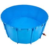 VEVOR Canvas Fish Pond, 1320 Gal Capacity Above Ground Fish Pond, Foldable PVC K