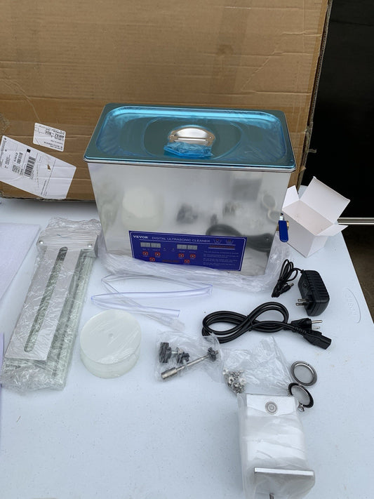 VEVOR Commercial Ultrasonic Cleaner 6L Professional Ultrasonic Cleaner No Basket