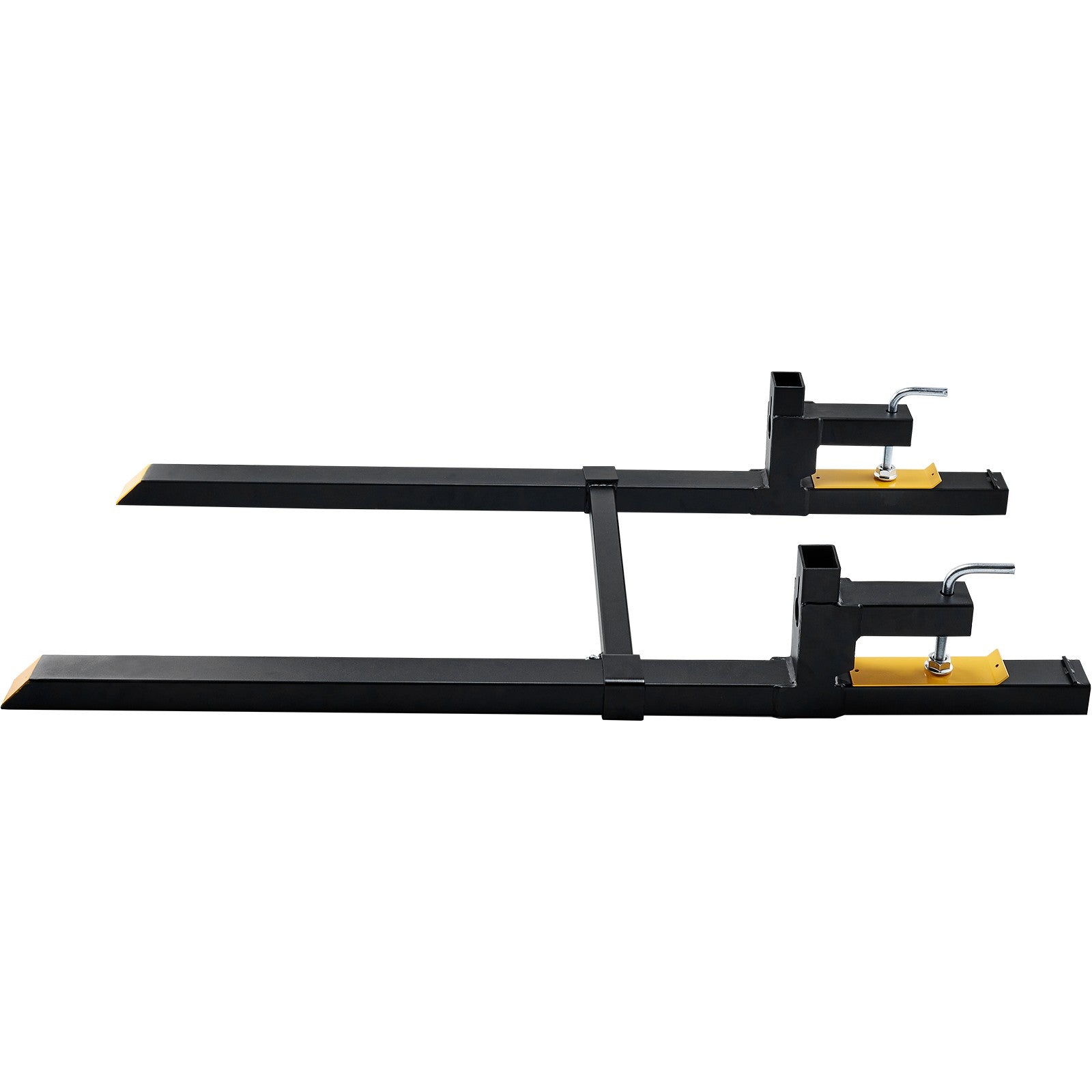 VEVOR Clamp on Pallet Forks 2000lbs Tractor Forks 60" Adjustable Bucket Forks
