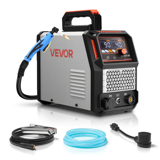 VEVOR Plasma Cutter 50A Plasma Cutting Machine 110V/220V Digital Display IGBT