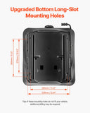 VEVOR Universal Seat Suspension Kit for Lawn Mower Skid Steer Forklift Tractor