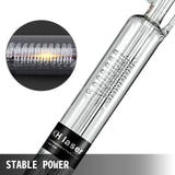 VEVOR CO2 laser tube 40W/50W/60W/80W/100W/130W suitable for CO2 laser engraving