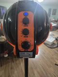 VEVOR Ionic Hooded Dryer 1875W Bonnet Hair Dryer 3 Temp Settings & Wind Speed