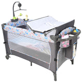Baby Bassinet Bedside Crib 77 lbs Load Capacity Foldable Sleeper Newbors Bed