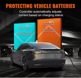 VEVOR Level 2 EV Charger 40A/32A/24A/16A 240V Electric Home EV Charging Station