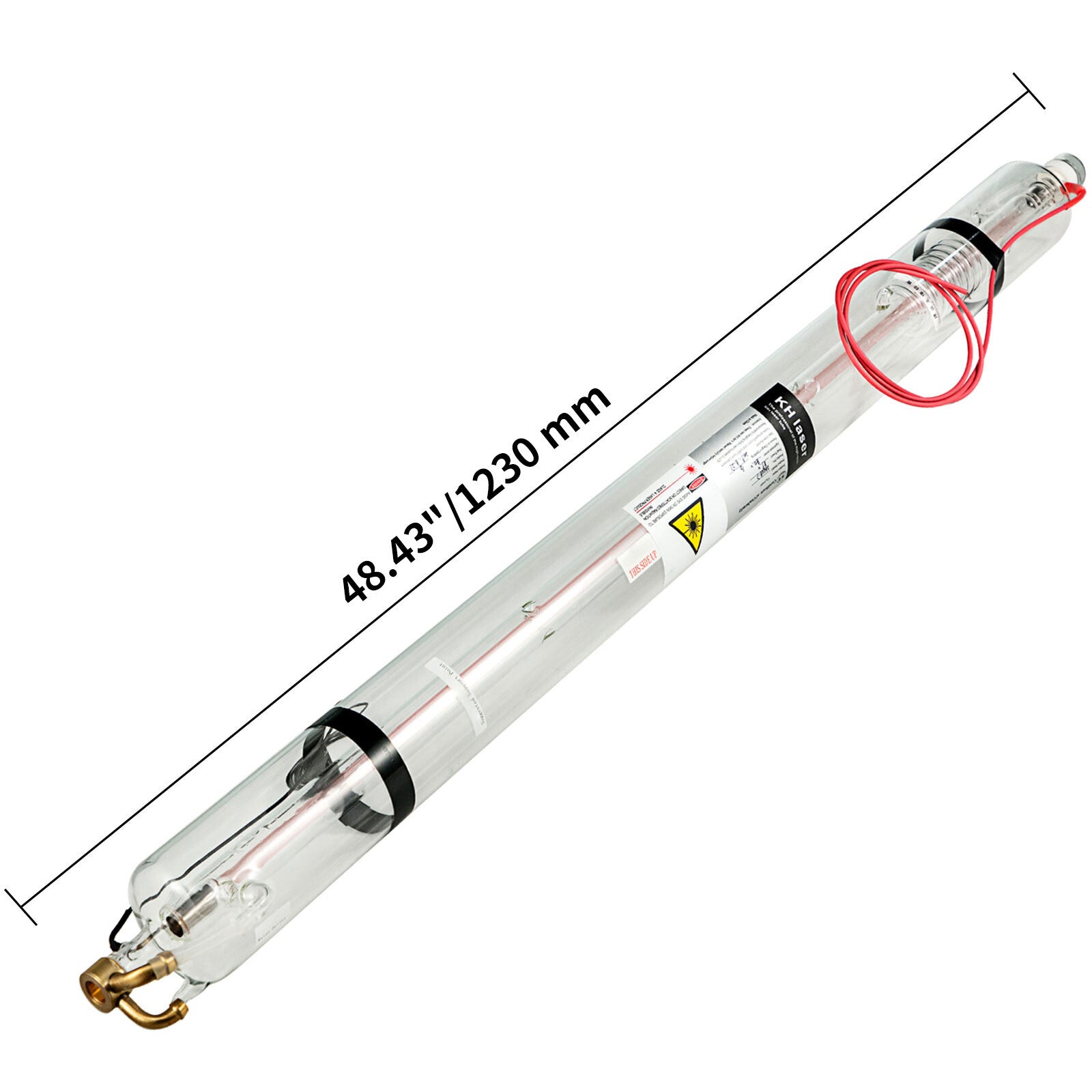 VEVOR CO2 laser tube 40W/50W/60W/80W/100W/130W suitable for CO2 laser engraving