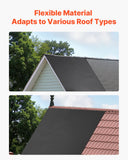 VEVOR 15 x 20 ft Roll Roofing 45 mil EPDM Rubber Roofing for RVs, Roofs, Ponds
