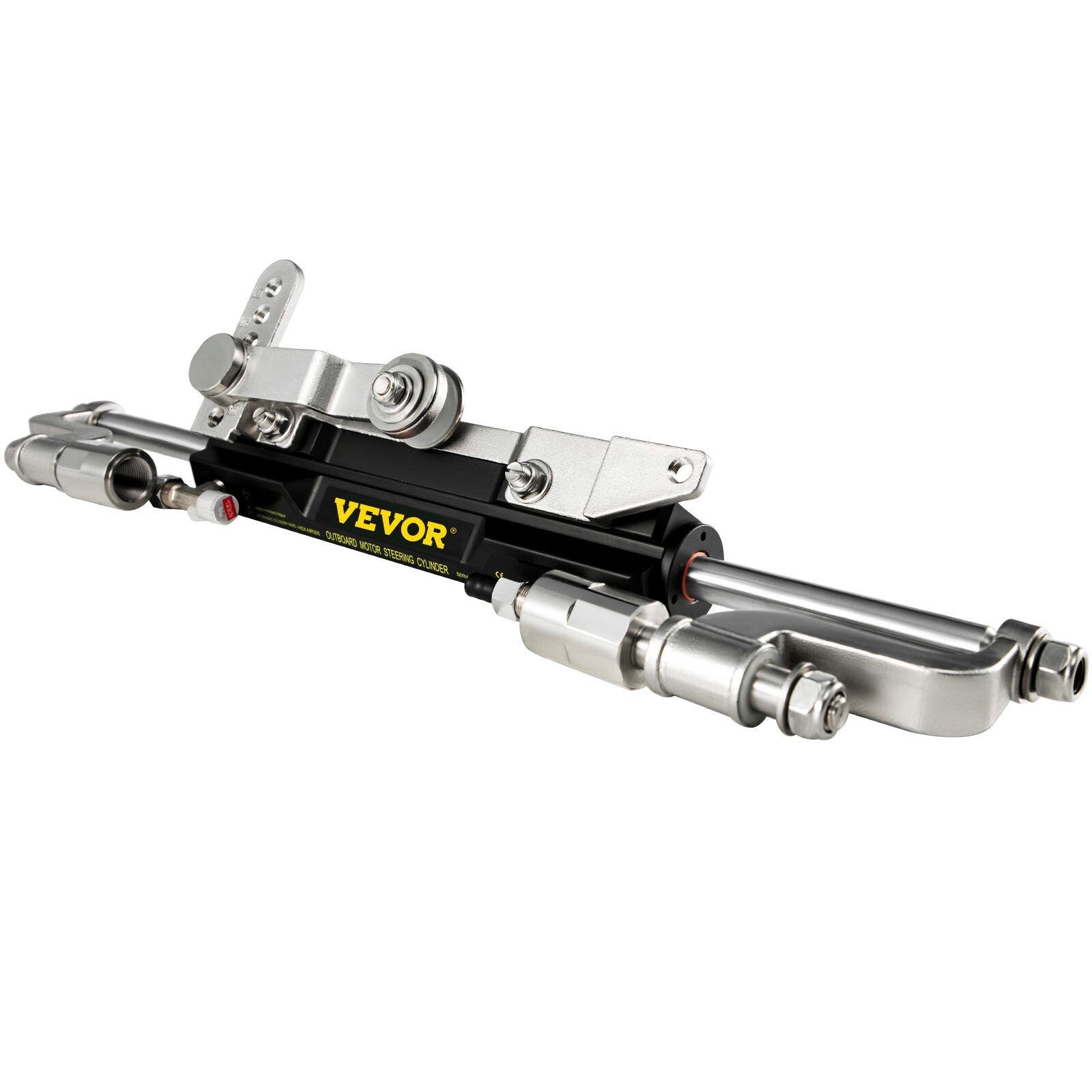HK4200A-3 Hydraulic Outboard Steering System Kit 300HP 2x20ft Hose Cylinder Helm