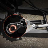 VEVOR Hydraulic Top Link Cat.1-1 With Locking Block 18 1/8”-26 3/8” With 2X Hose