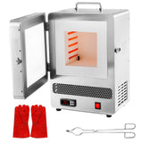 Tabletop Kiln Melter 1500W Electric Melting Furnace for Wax Casting Metal