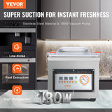 VEVOR Chamber Vacuum Sealer DZ-260C Commercial Sealing Packing Machine 320W