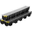 VEVOR Drainage Trench Driveway Channel Drain Kit Metal Grate-5.8"x5.2"-3 Pack