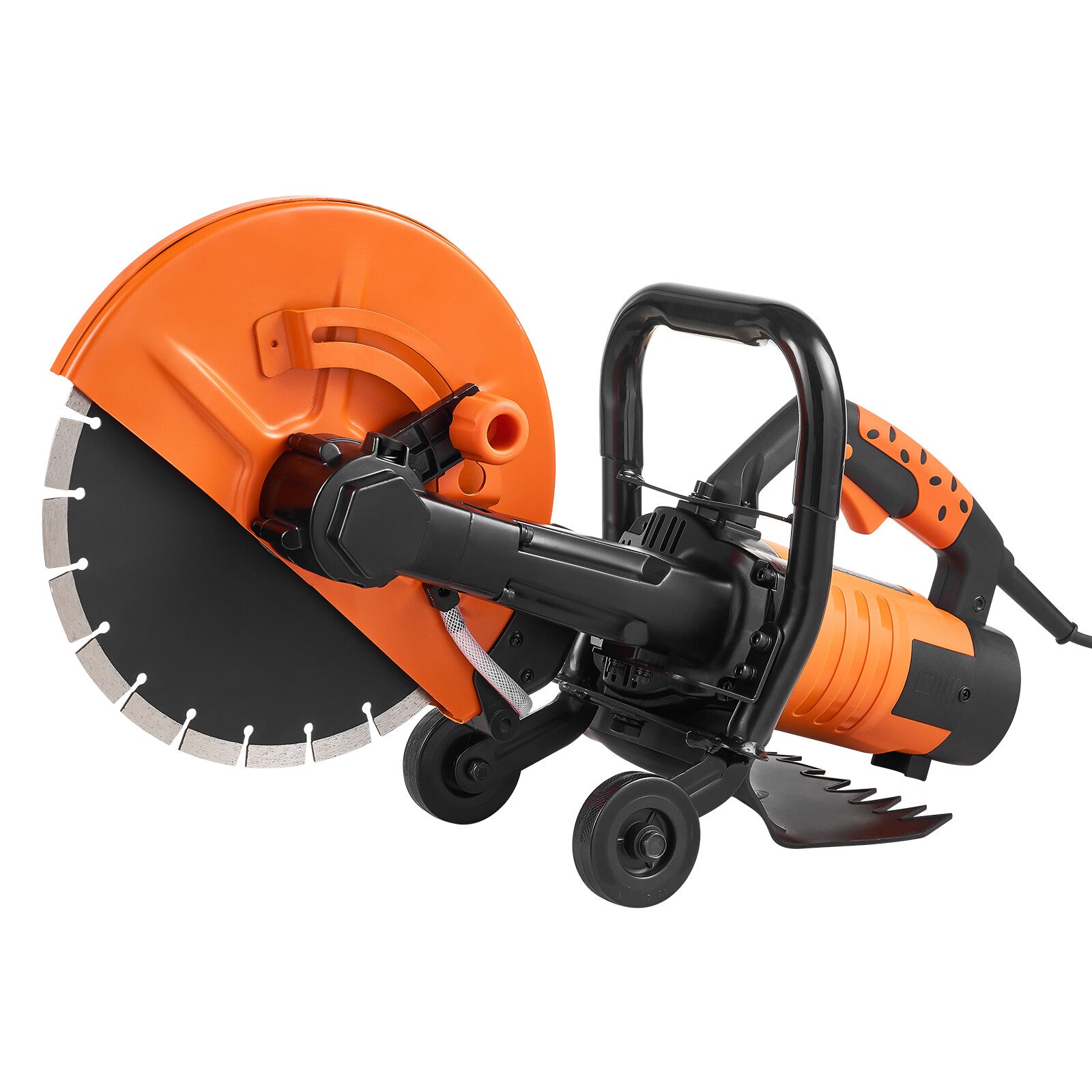 VEVOR 12'' Electric Concrete Saw Wet/Dry Saw Cutter with Water Pump and Blade