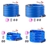 VEVOR Heated Water Hose 15ft-100ft for RV -45℉ Antifreeze Drinking Water Hose