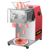 VEVOR Commercial Meat Cutter Slicer Meat Shredding Machine 551 Lbs/H 850W 3.5mm