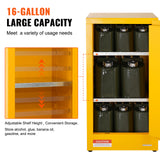 VEVOR Flammable Safety Cabinet Liquid Storage 16 Gal 18.1x18.1x35.4 in Cabinet