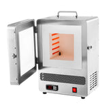 Tabletop Kiln Melter 1500W Electric Melting Furnace for Wax Casting Metal