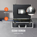 Uimoso 30m/100ft 7" Sewer Camera Pipe Inspection Camera 1000TVL 512Hz Locator