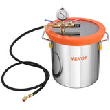 VEVOR 5 Gallon Vacuum Chamber and 3.5CFM Single Stage Pump Degassing Chamber Kit