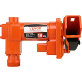 Fuel Transfer Pump Gasoline Pump 16GPM 12V with Hose & Nozzle for Diesel