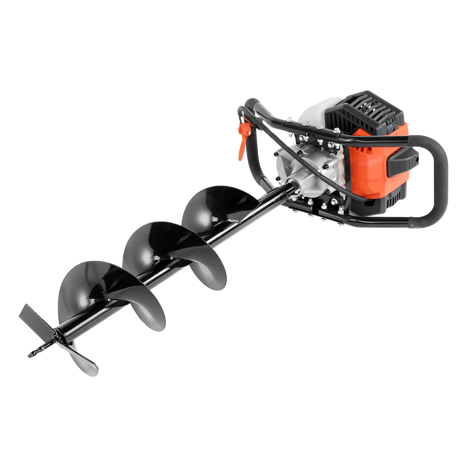 VEVOR Post Hole Digger 43cc Gas Powered Earth Digger with 8" Auger Drill Bit